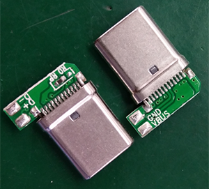 TYPE-C 2.0帶56K電阻90度彎頭數(shù)據(jù)板